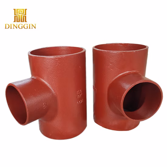 Best Price Supplier Single Branch En877 Drainage DN50-DN300 Ductile Iron Pipe